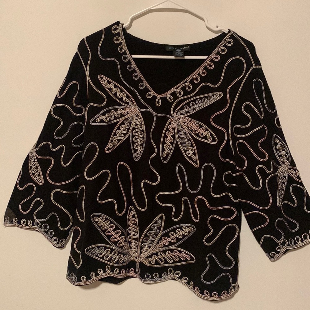 Saint Tropez West Embellished Blouse